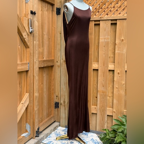 🆕 RAT & BOA 🧿 NWOT Deia Slinky Little Brown Jersey Dress, Sz S US 4 - Picture 9 of 15